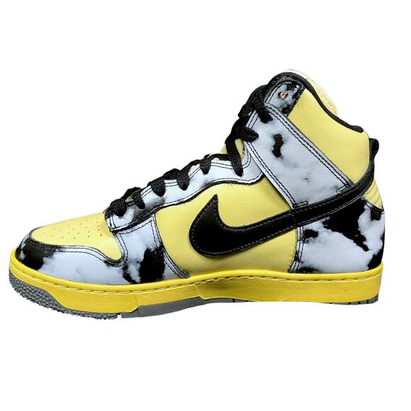 NIB Nike Dunk Hi 1985 SP Lemon Drop Black-Saturn Gold High Top Men's 8.5 - Picture 7 of 9